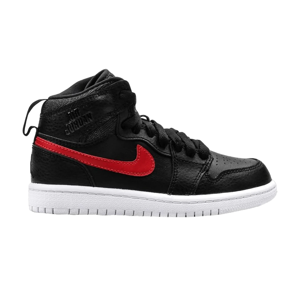 Krossovki-Air-Jordan-1-Retro-High-PS-Black-Gym-Red
