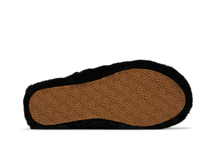 Кроссовки UGG Fluff Yeah Slide Kids 'Black'