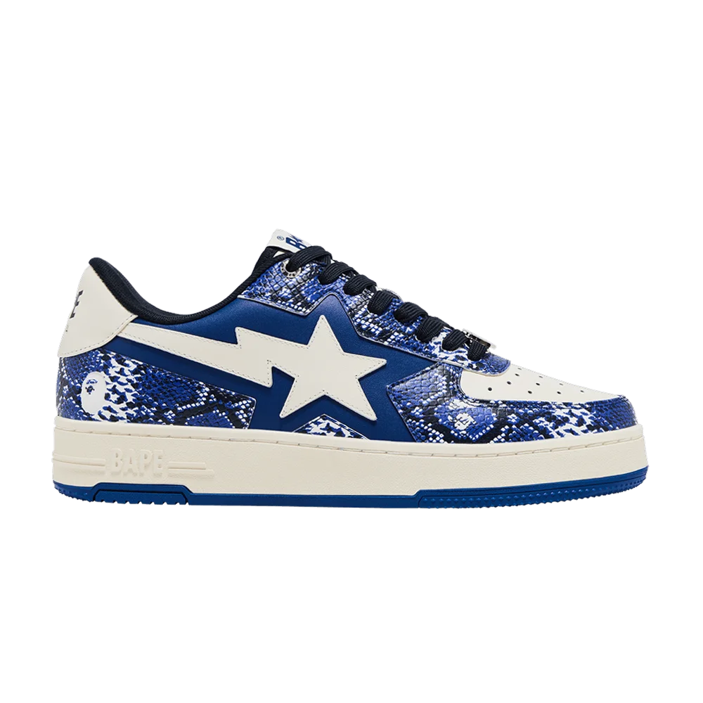 Кроссовки BAPE Tape Sta 'Blue Snakeskin' SSENSE Exclusive