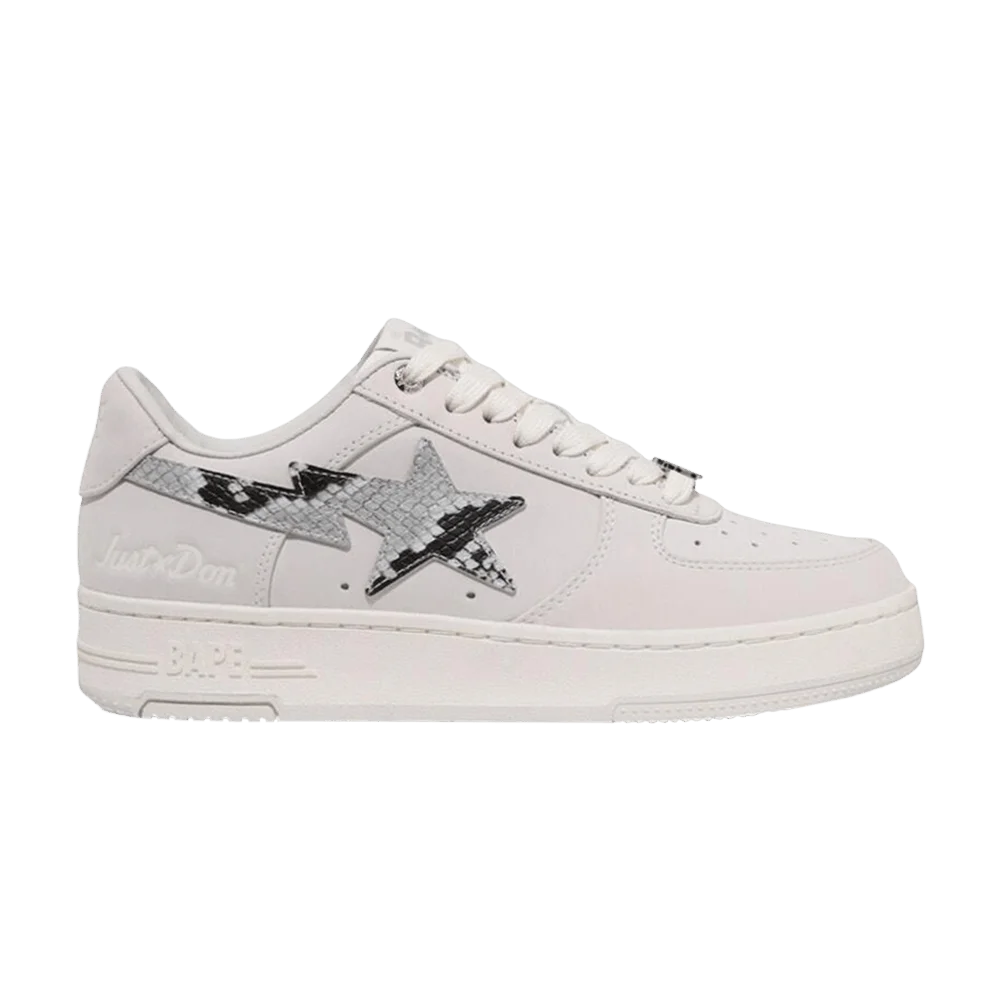 Krossovki-Just-Don-x-Wmns-Bapesta-2-Grey-Python