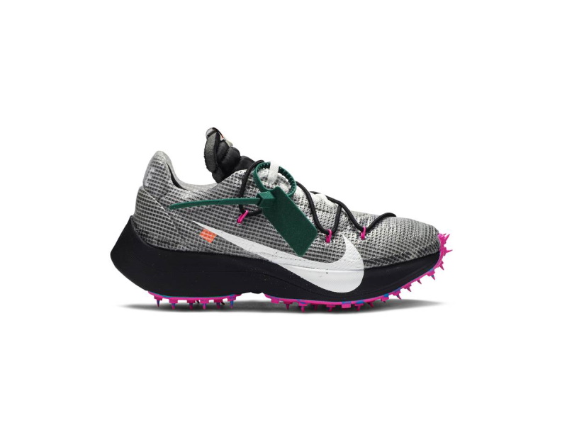 Кроссовки Off-White x Wmns Nike Vapor Street Black Laser Fuchsia
