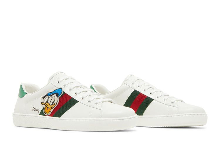Кроссовки Disney x Gucci Ace 'Donald Duck Patch'