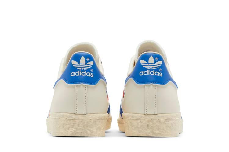 Кроссовки Adidas Superstar 82 'White Blue Red'