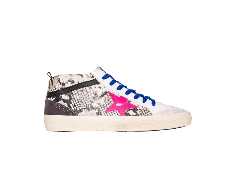 Кроссовки Golden Goose Wmns Mid Star Nudee Fuchsia