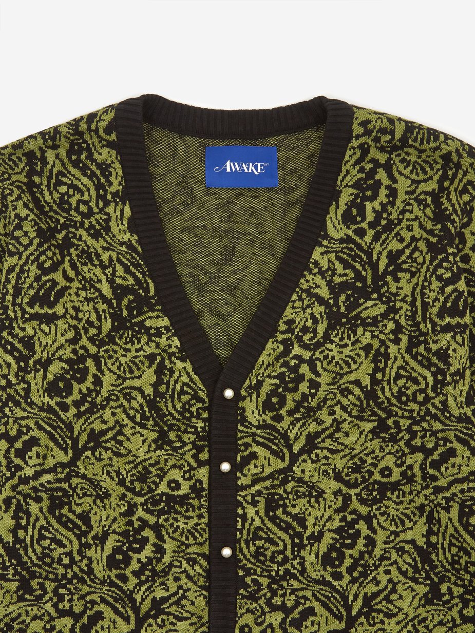 Кардиган Awake Paisley Pearl Button Cardigan Black
