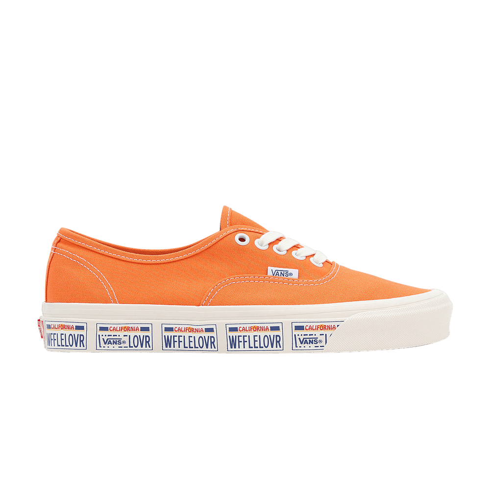 Кроссовки Vans Authentic 44 DX 'Anaheim Factory - Vanity Plate Orange Tiger'