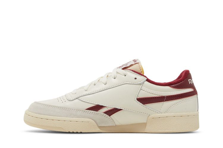 Кроссовки Reebok Club C Revenge Vintage 'Chalk Classic Burgundy'
