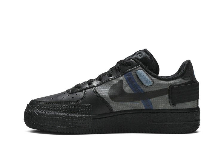 Кроссовки Nike Air Force 1 Type GS 'Black Photo Blue'