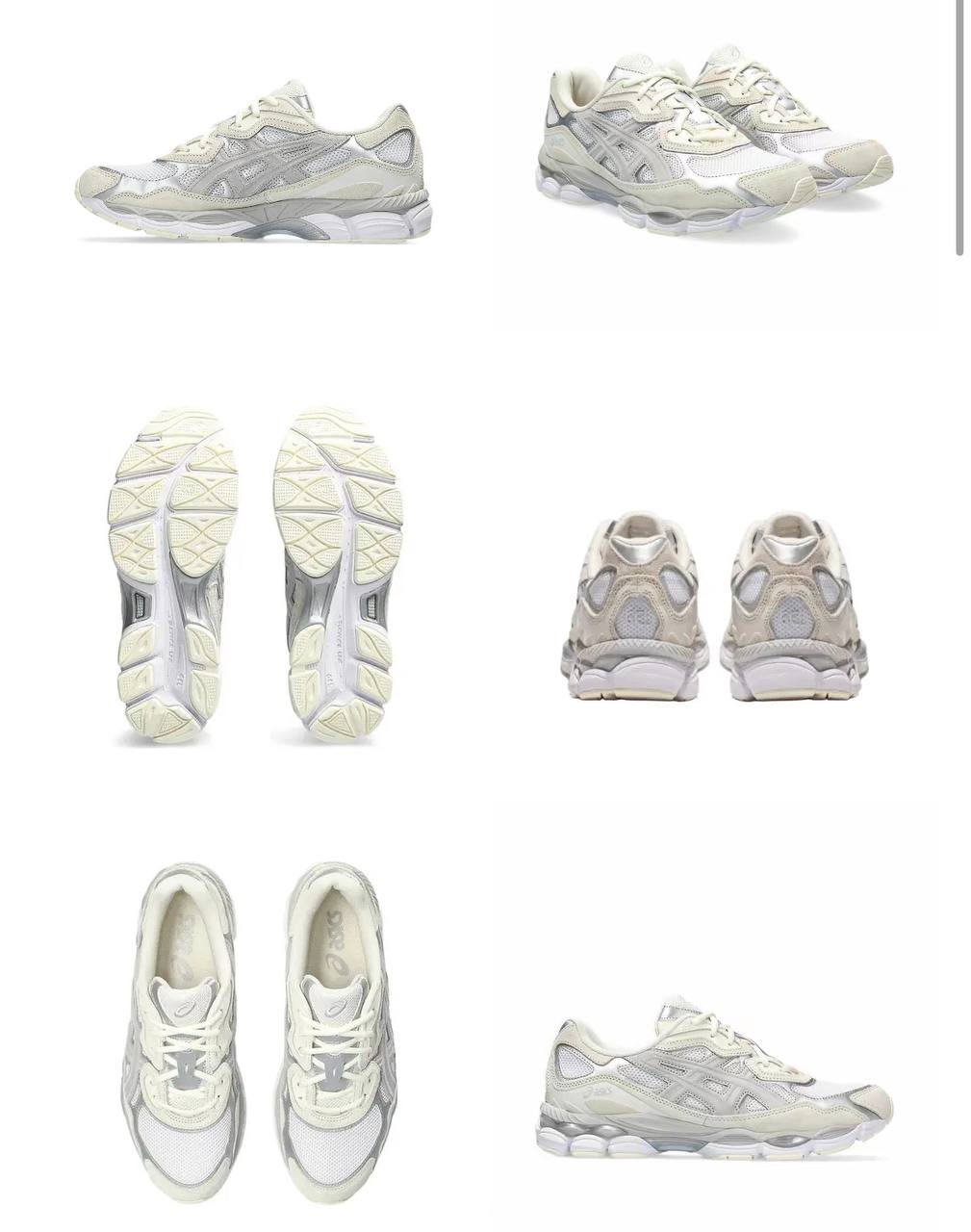 Кроссовки Asics Gel NYC White Oyster Grey