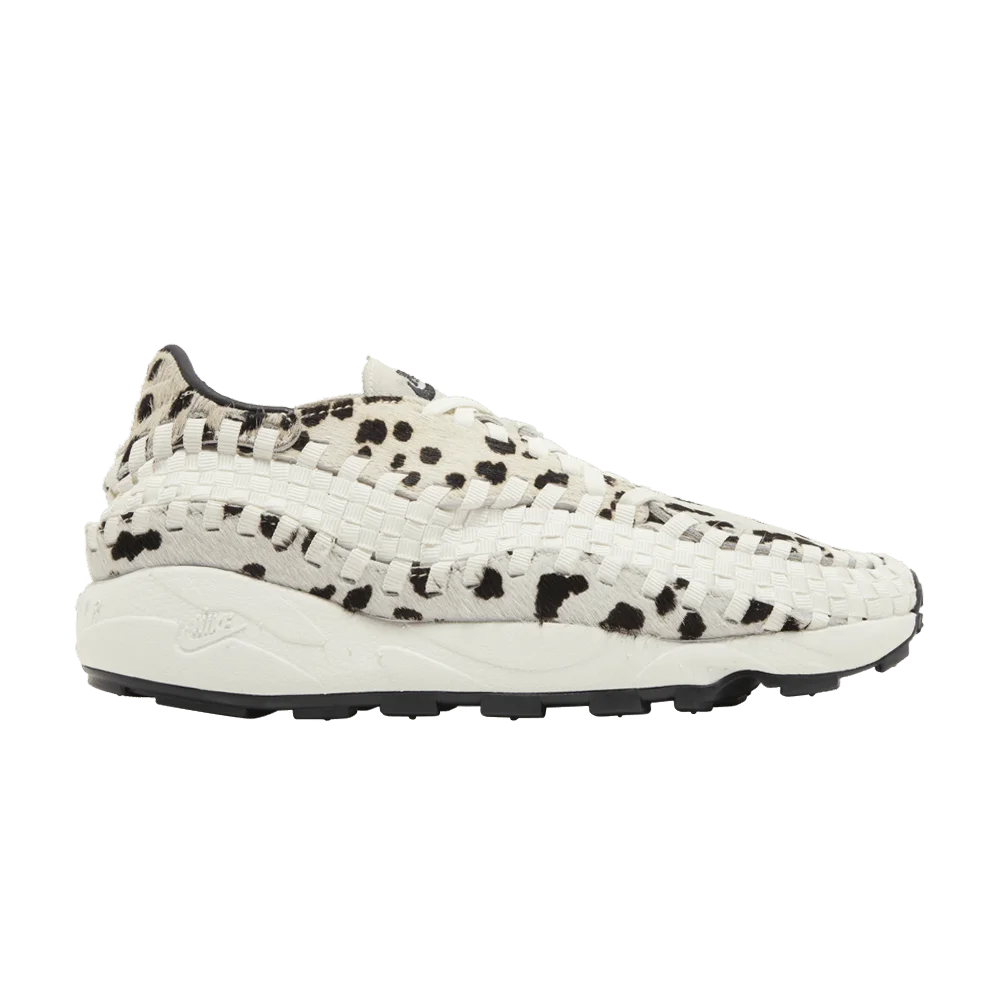 Krossovki-Nike-Wmns-Air-Footscape-Woven-White-Cow-Print