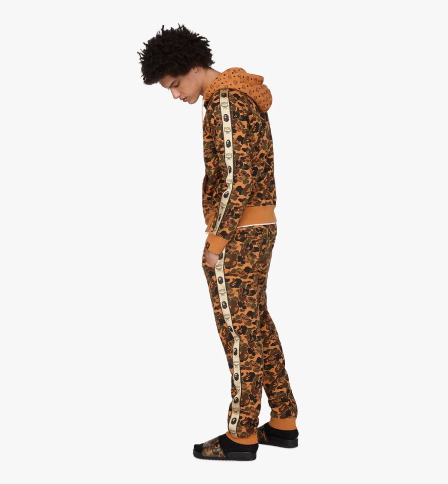 Сланцы A Bathing Ape x MCM Visetos Slide Camo