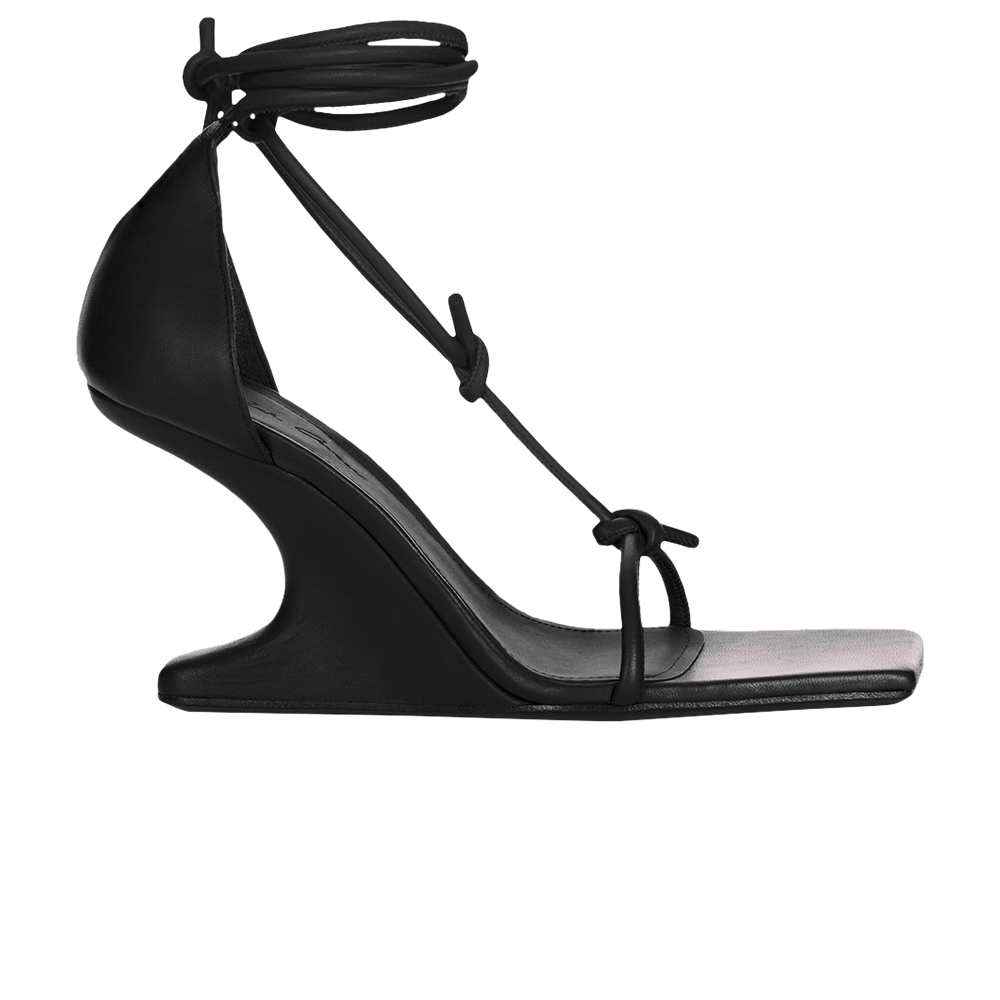 Rick Owens Wmns Lido Cantilever 8 T Straps Sandal 'Black'