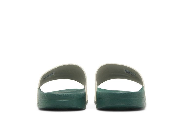 adidas Adilette Slide 'White Collegiate Green'