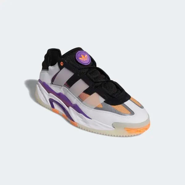 Кроссовки Adidas Niteball 'White Active Purple'