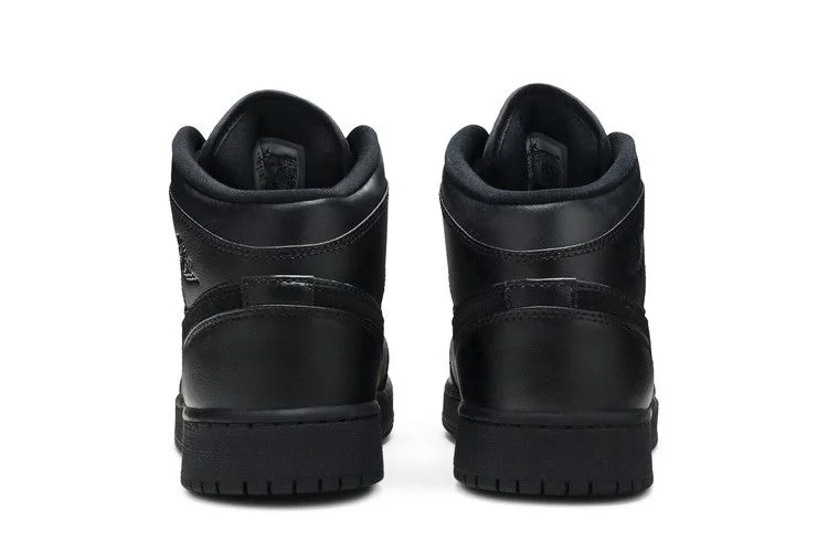 Кроссовки Air Jordan 1 Mid GS 'Deep Black'