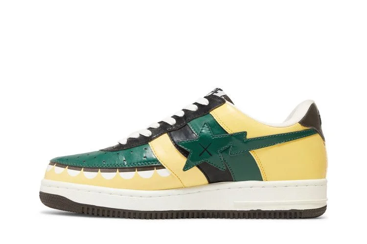 Кроссовки Kaws x Bapesta FS-029 Low 'Chompers - Beige'