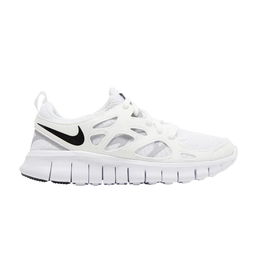 Krossovki-Nike-Free-Run-2-GS-White-Black