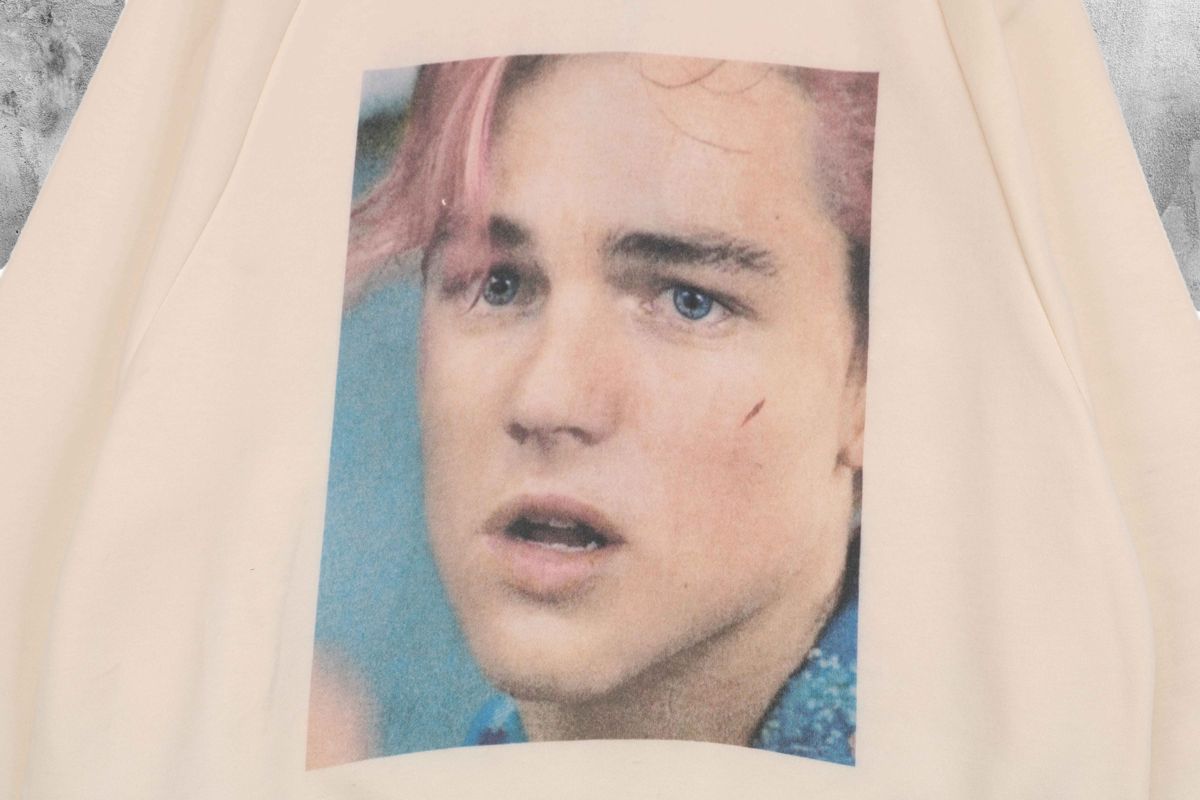 Свитшот 2019 Arnodefrance Raglan Crewneck Cream Leo