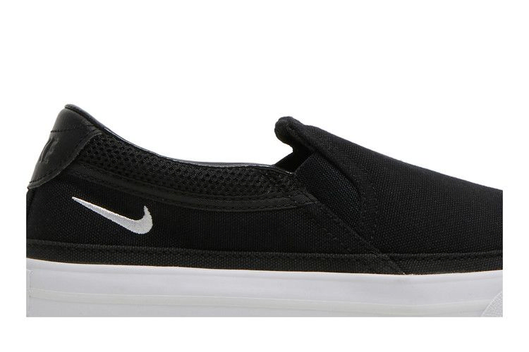 Кроссовки Nike Wmns Court Legacy Slip-On 'Black White'