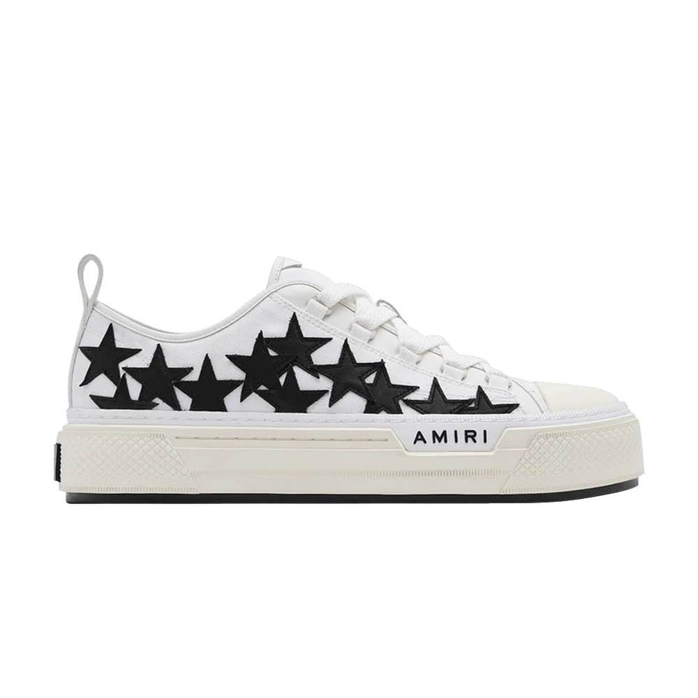 Кроссовки Amiri Stars Court Low 'White Black'
