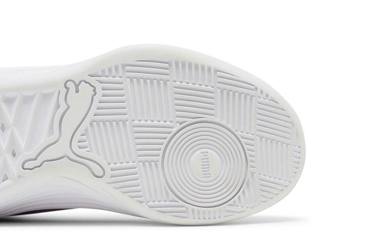Кроссовки Puma Clyde All-Pro Jr 'White Spectra Yellow'