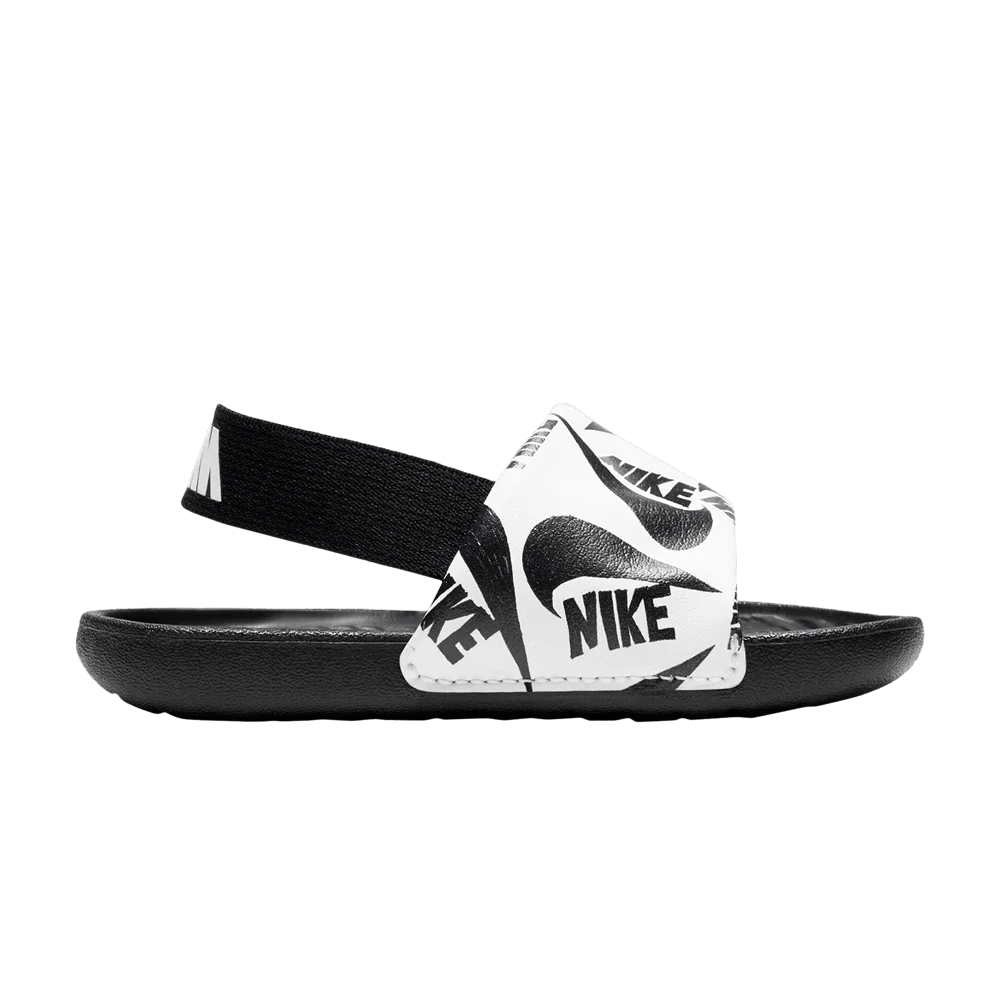Кроссовки Nike Kawa Slide TD 'White Black'