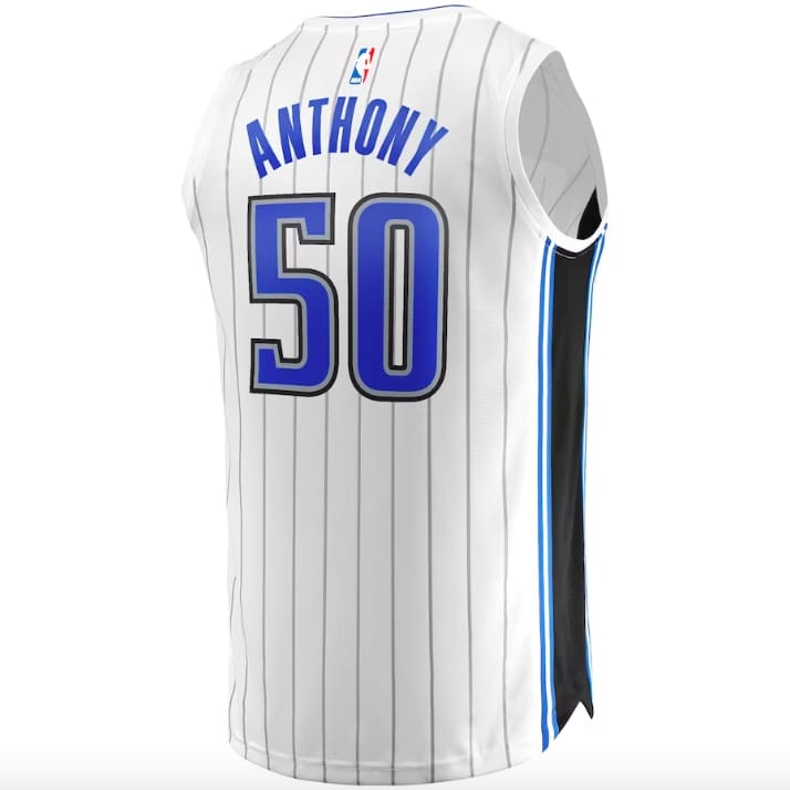 Баскетбольная джерси 2022-23 Orlando Magic #50 Cole Anthony Fast Break Association White Jersey