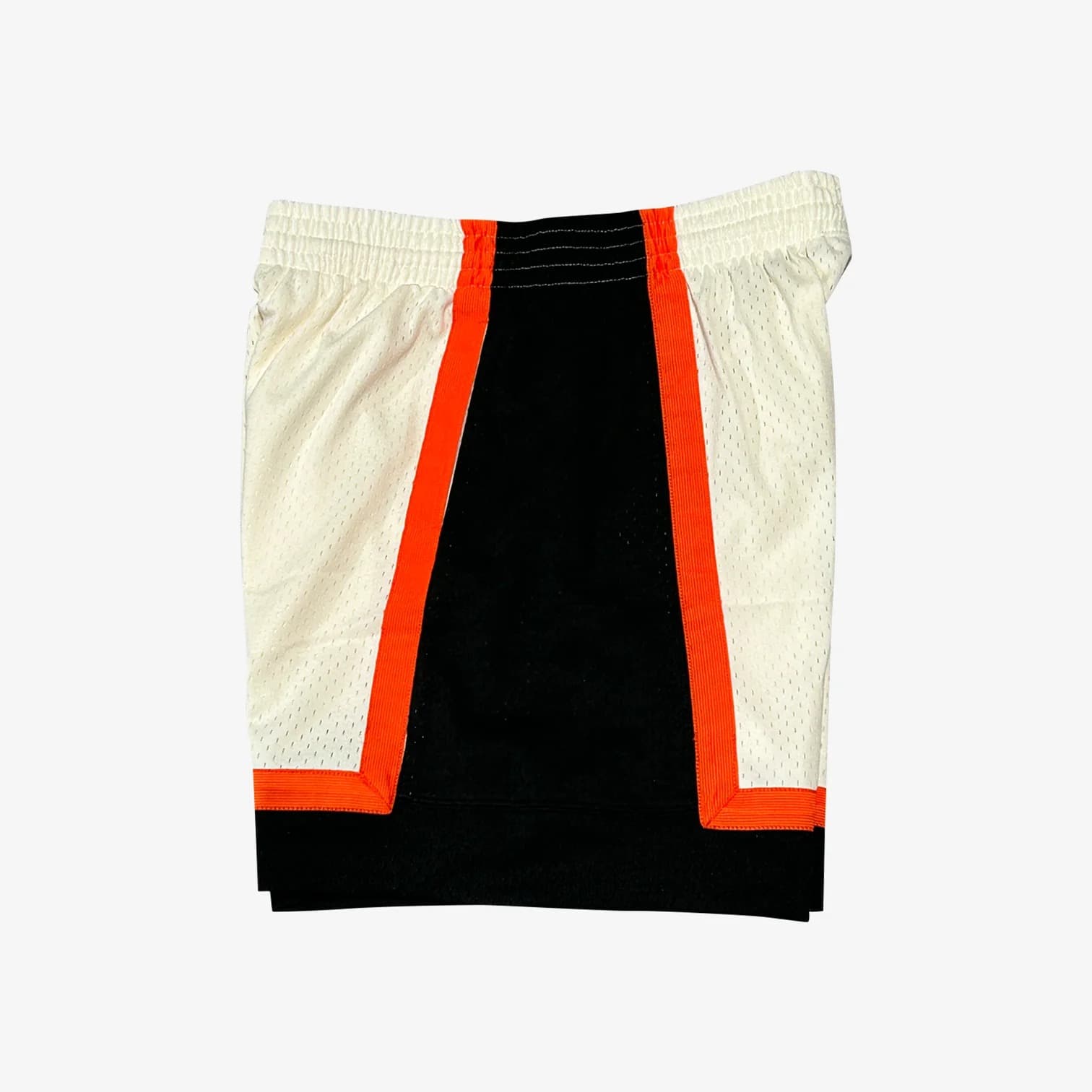Спортивные шорты Mitchell & Ness New York Knicks Hardwood Classics Throwback Off White Swingman NBA Shorts