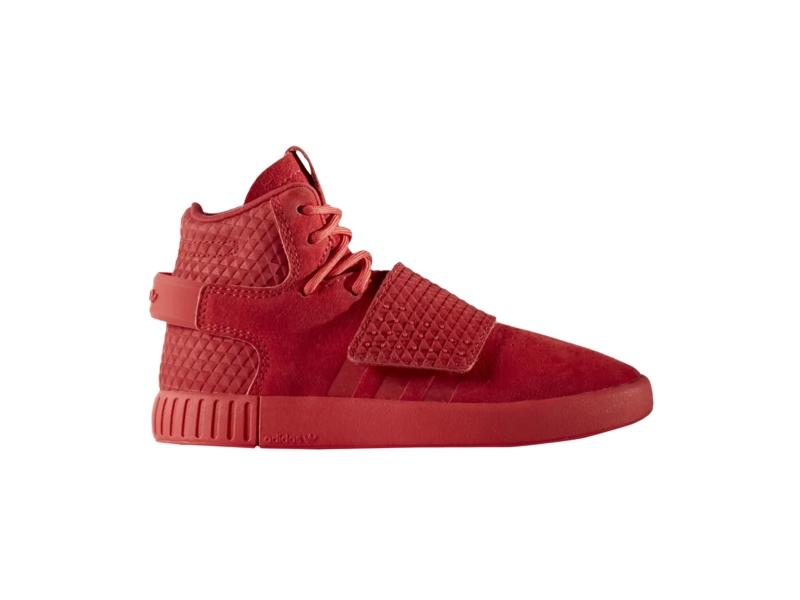 Кроссовки adidas Tubular Invader J Triple Red