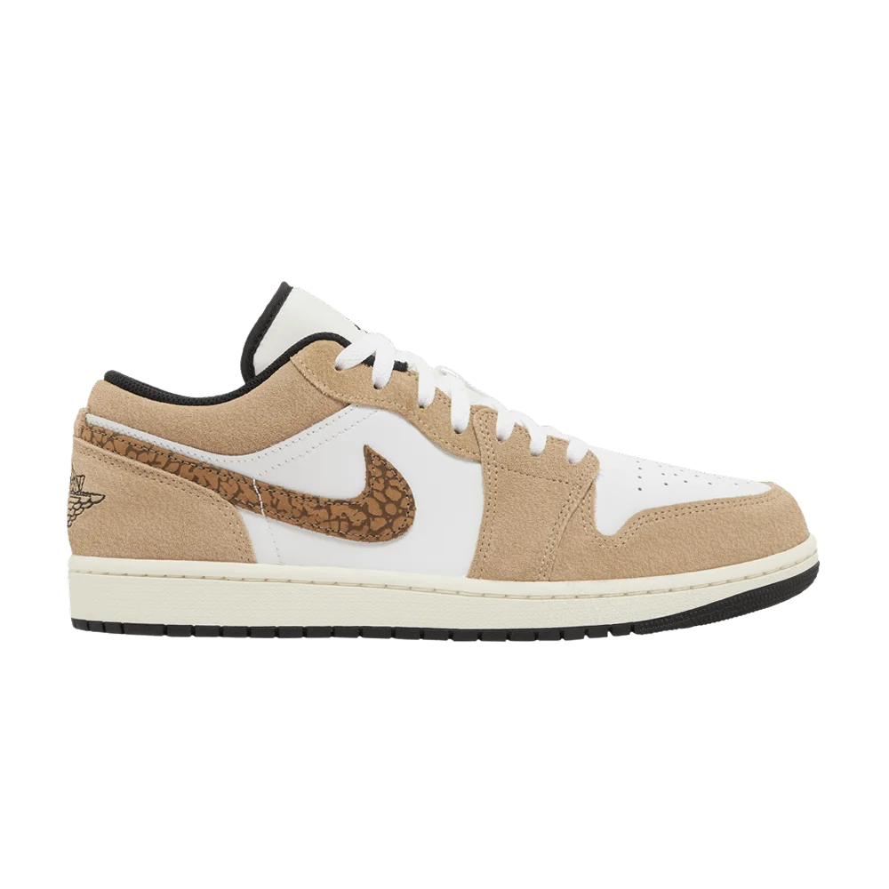 Krossovki-Air-Jordan-1-Low-SE-Brown-Elephant