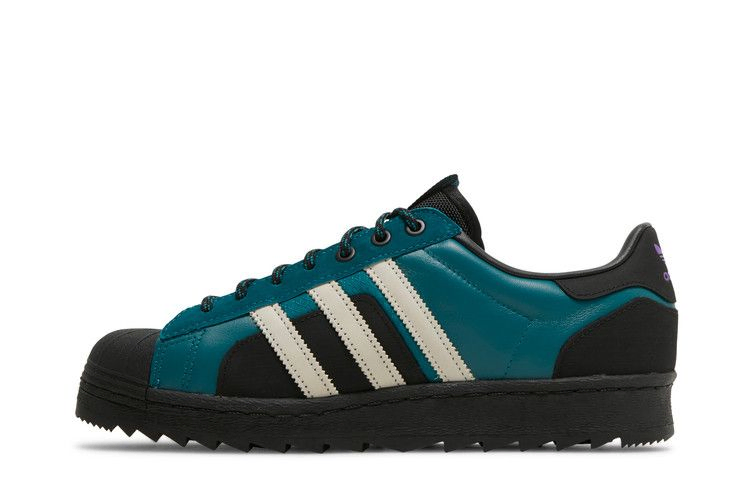 Кроссовки Adidas Superstar Winterized 'Legacy Teal Black'