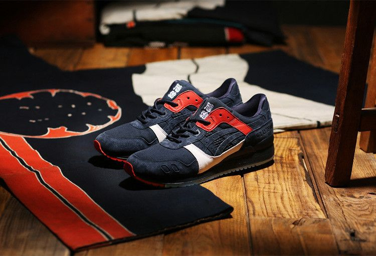 Кроссовки ASICS KicksLab x Gel Lyte III 'Hikeshi Hanten' Japan Edition