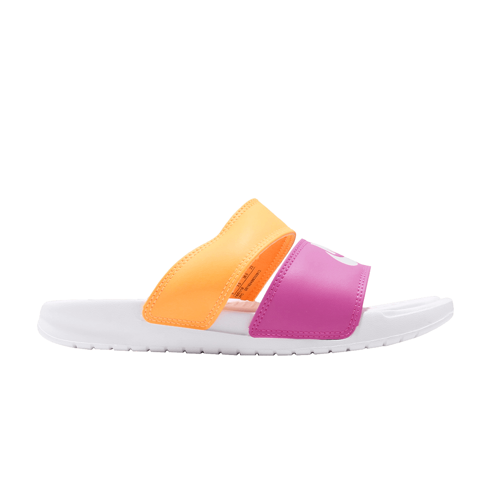 Nike Wmns Benassi Duo Ultra Slide 'Metallic Summit White'