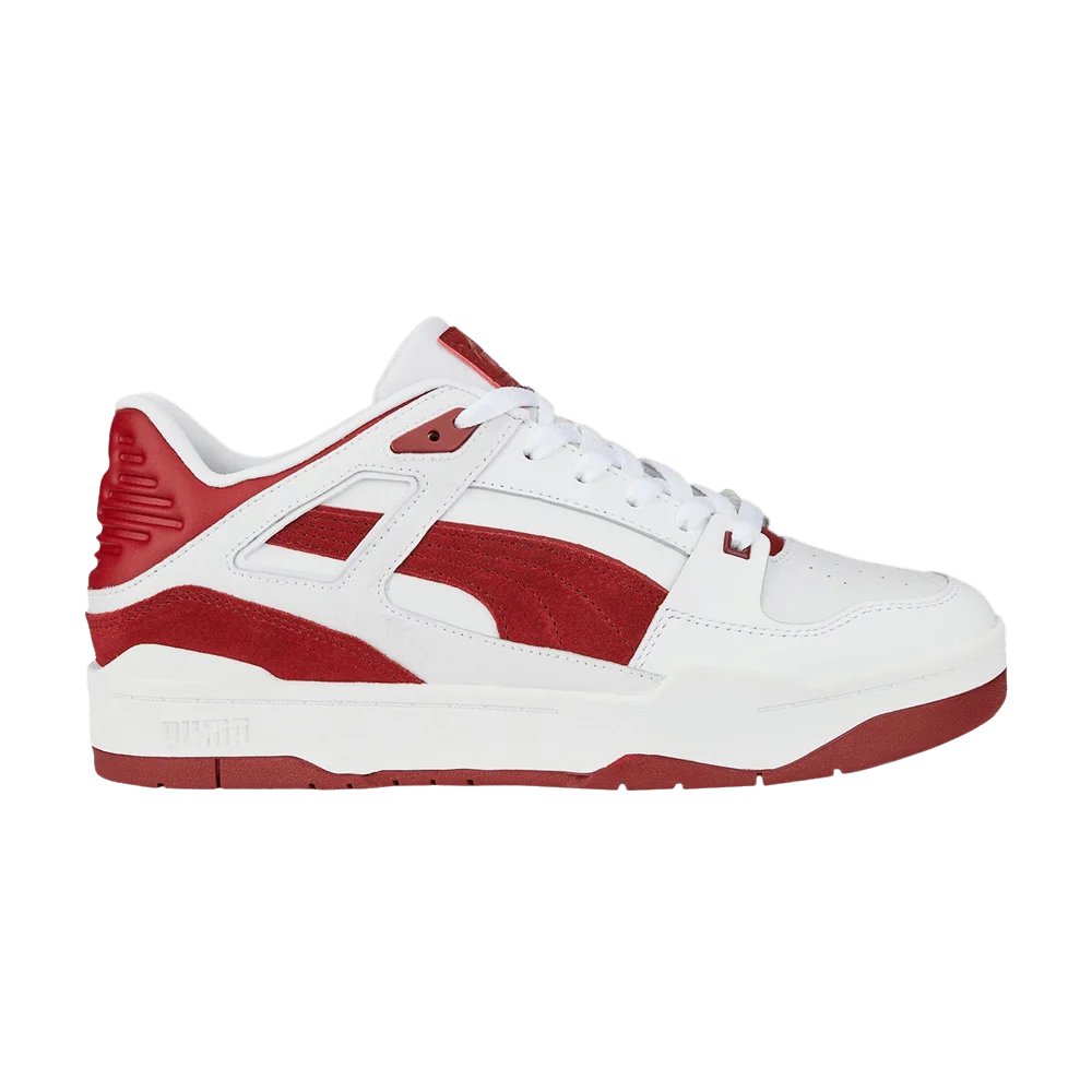 Krossovki-Puma-Slipstream-Suede-FS-White-Intense-Red