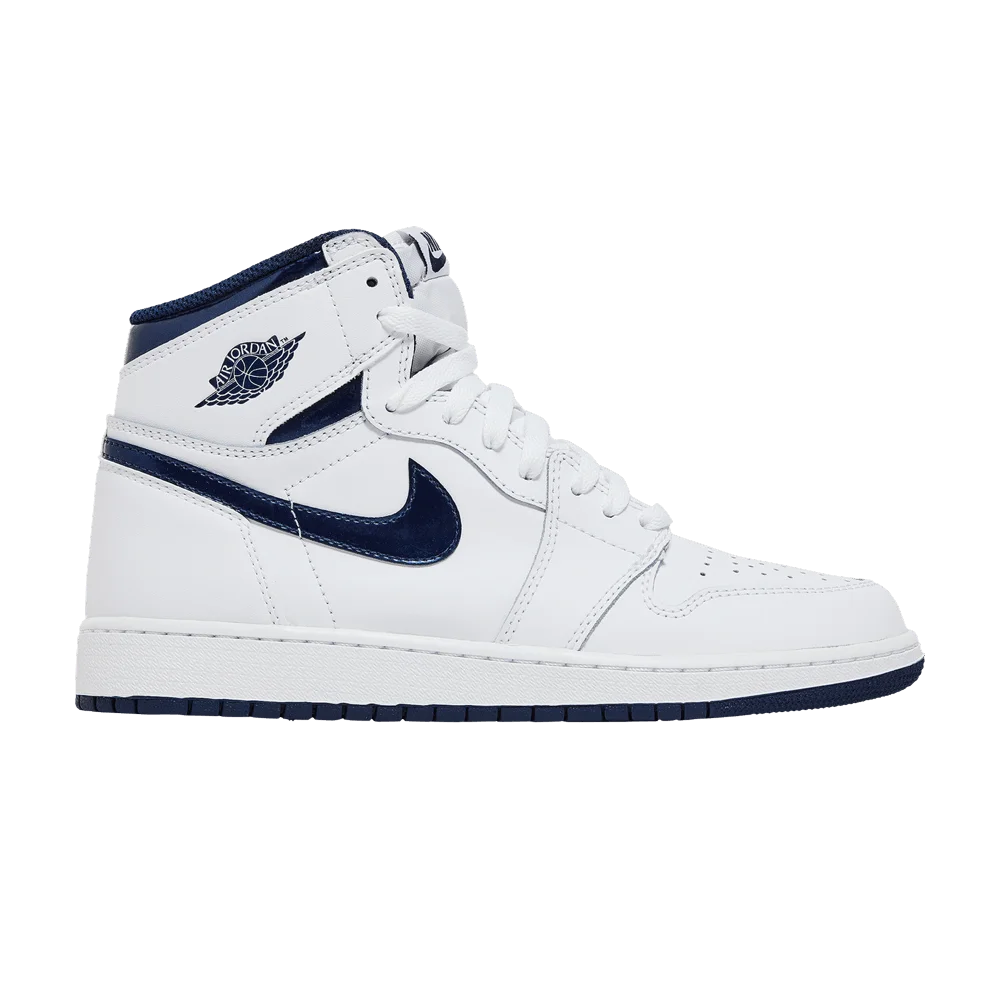 Krossovki-Air-Jordan-1-Retro-High-OG-BG-Metallic-Navy
