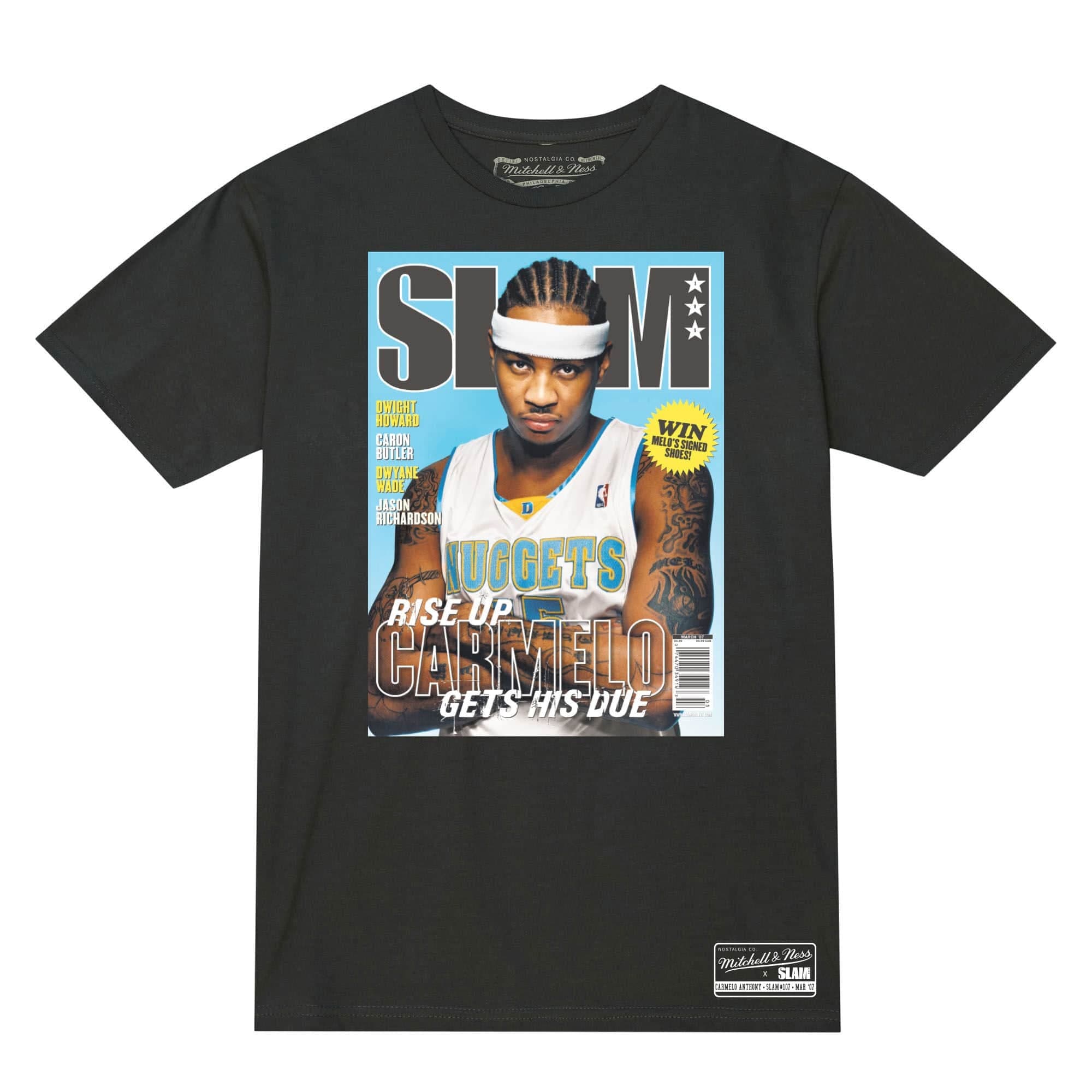 Футболка Mitchell & Ness Slam Cover Denver Nuggets Carmelo Anthony T-Shirt