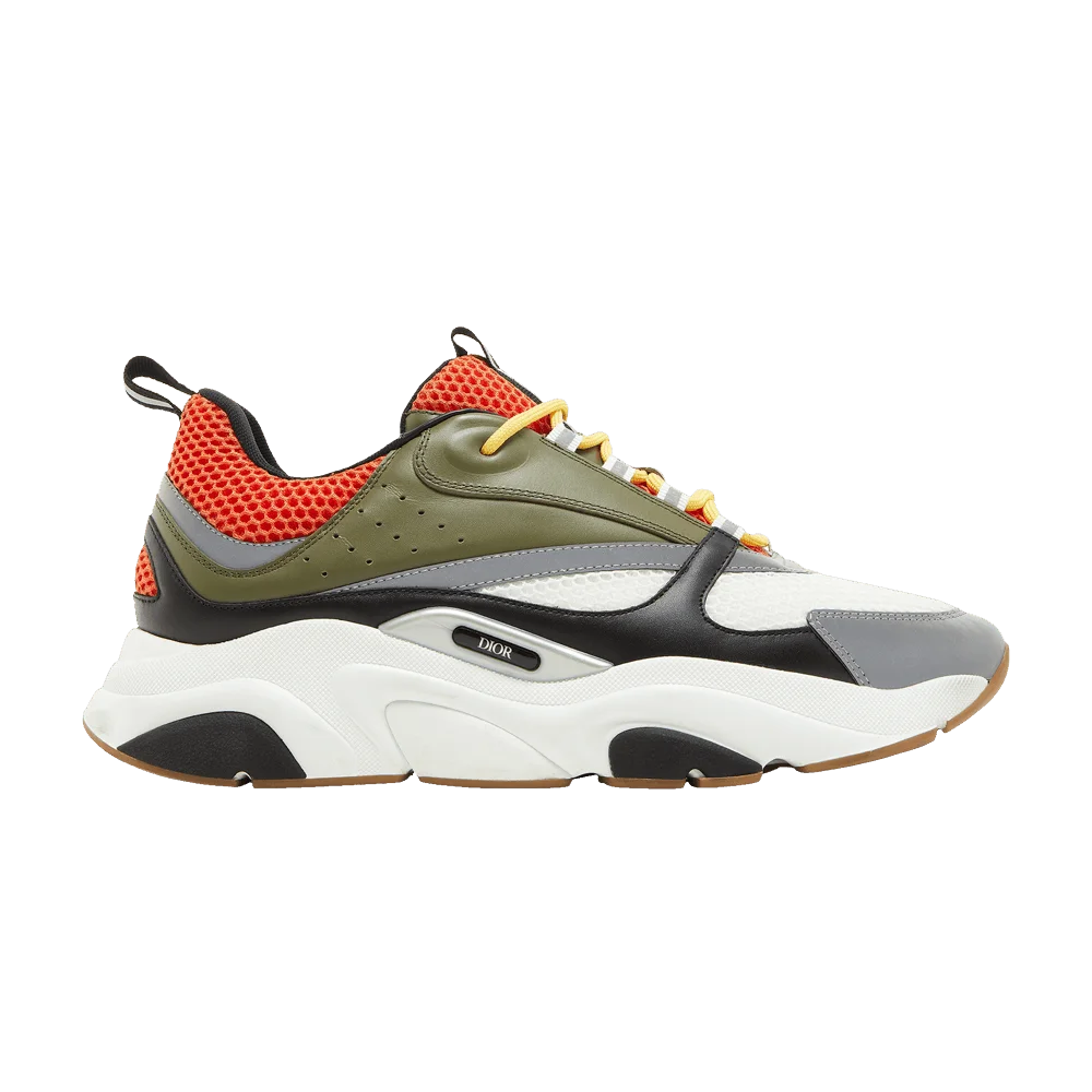 Krossovki-Dior-B22-Khaki-Orange
