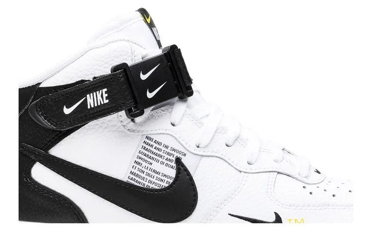 Кроссовки Nike Air Force 1 Mid '07 LV8 'White Black'