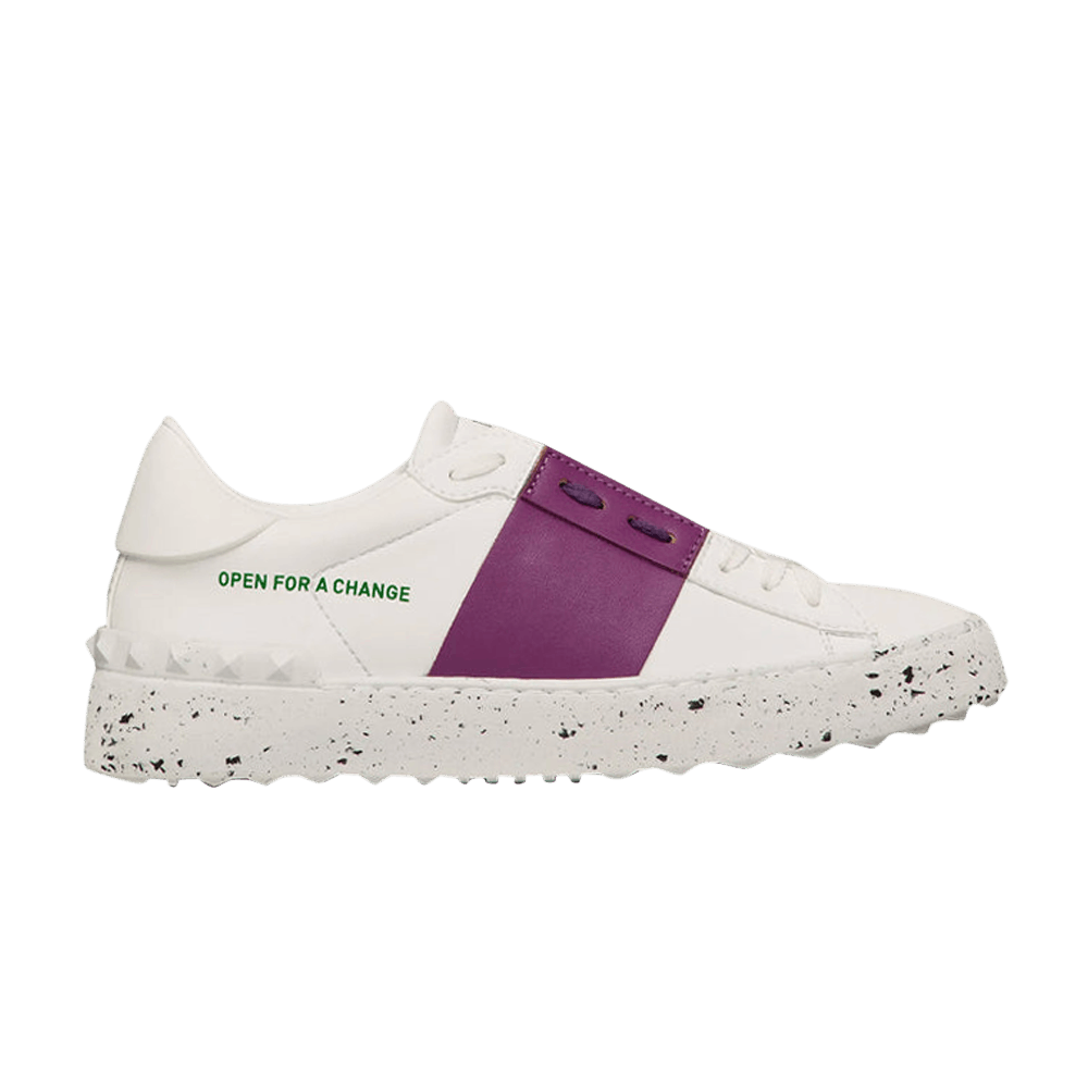 Кроссовки Valentino Wmns Open Sneaker 'Open For A Change - Sunset Purple'
