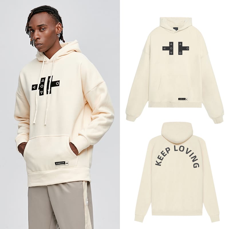 Ehot-Loving-Beige-Hoodie
