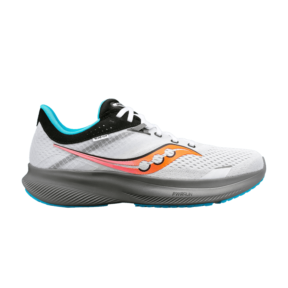 Кроссовки Saucony Ride 16 'White Pink Gravel'