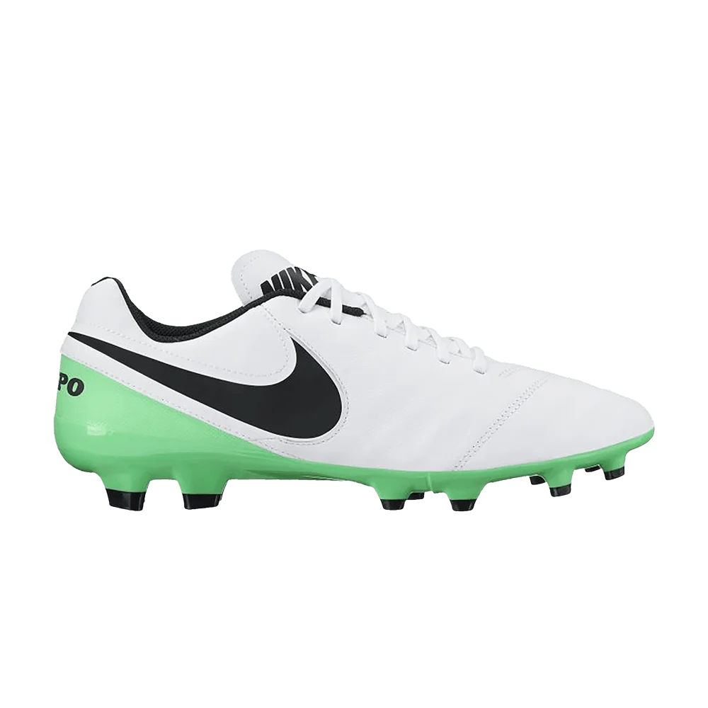 Krossovki-Adidas-Tiempo-Genio-2-Leather-FG-White-Electro-Green