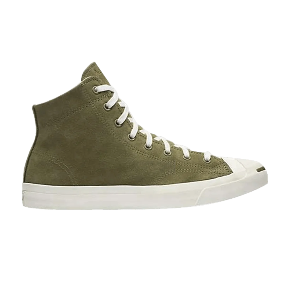 Krossovki-Converse-Jack-Purcell-Suede-Mid-Medium-Olive