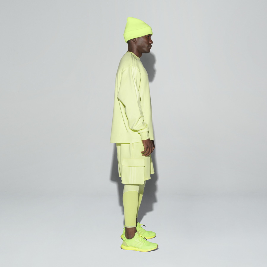 Свитшот adidas Ivy Park Long Sleeve Crewneck Sweatshirt (Gender Neutral) Yellow Tint