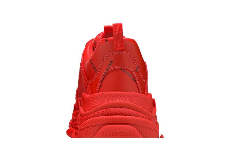 Кроссовки Balenciaga Triple S Sneaker 'Allover Logo - Red'