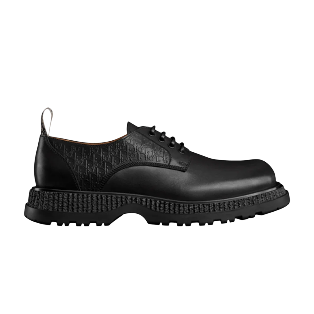 Кроссовки Dior Buffalo Derby 'Dior Oblique Debossed - Black'