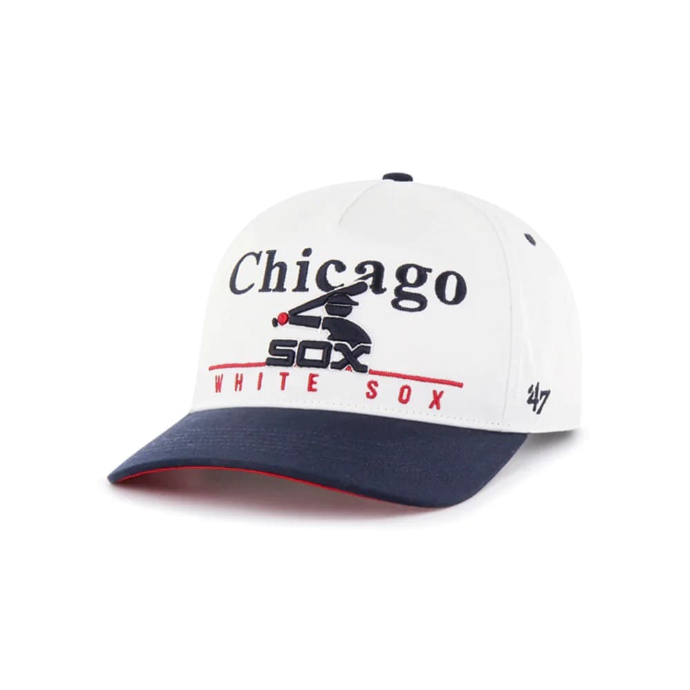 Бейсболка 47 Brand Chicago White Sox Cooperstown White Super '47 Snapback Hat