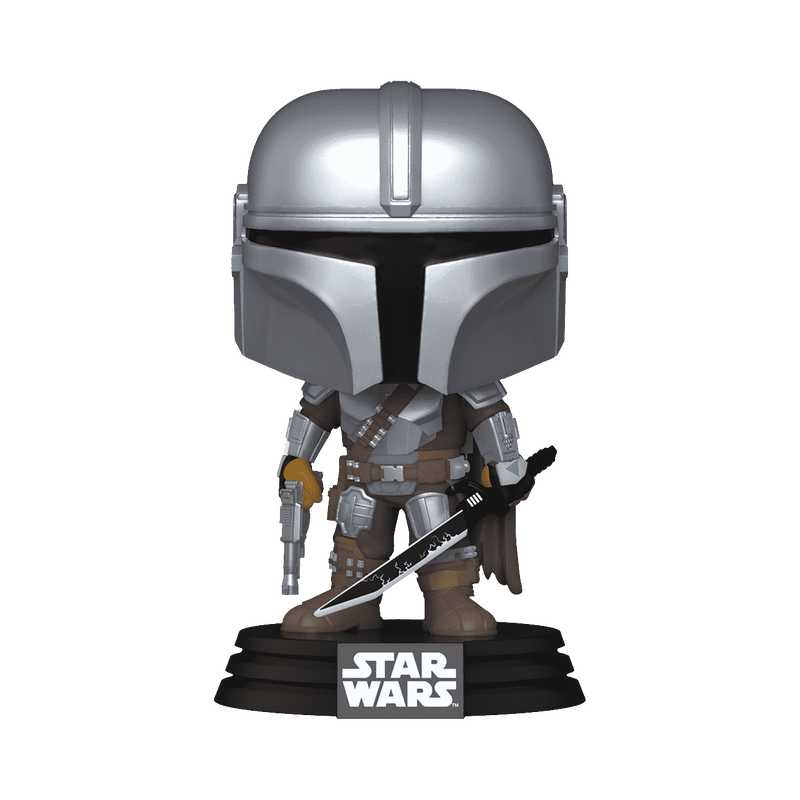 Funko-The-Mandalorian-With-Darksaber-Star-Wars-Pop-Vinyl