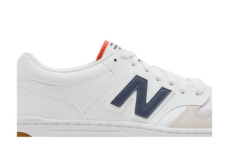 Кроссовки New Balance 480 'White Dark Arctic Grey Gulf Red'