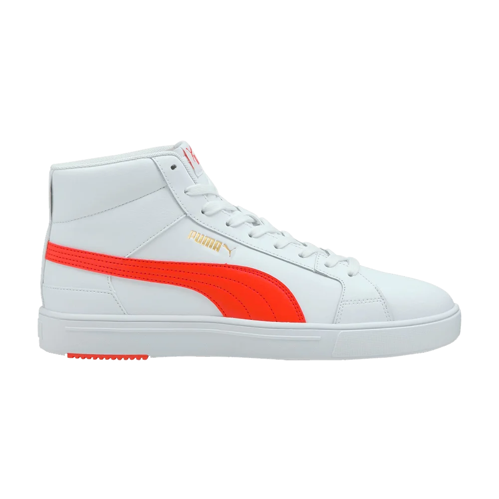 Krossovki-Puma-Serve-Pro-Lite-Mid-White-High-Risk-Red